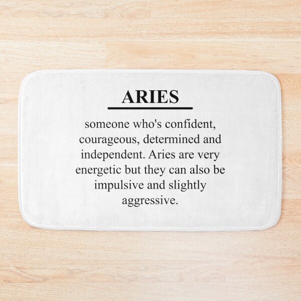 Item preview, Aries Star Sign Definition designed and sold by Swarno.