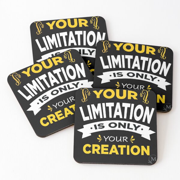 Item preview, Your Limitation Is Only Your Creation designed and sold by Motivational-m.