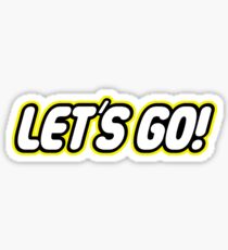 Let´s go! Sticker