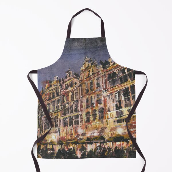 Item preview, Brussels Grand Place market square art designed and sold by rfoxphoto.