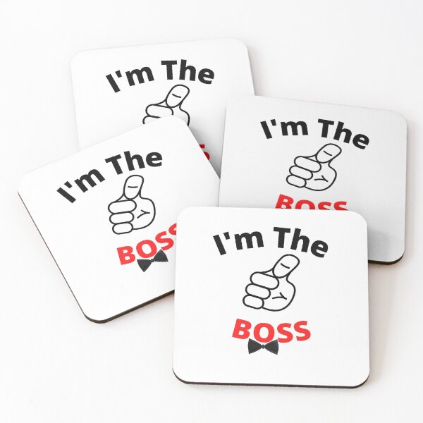 Item preview, I am The BOSS designed and sold by Qitchup.