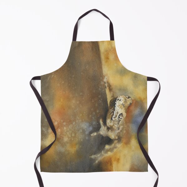 Item preview, Tree frog artwork. Watercolor painting of tree frog yellow brown watercolor amphibian decor designed and sold by rfoxphoto.