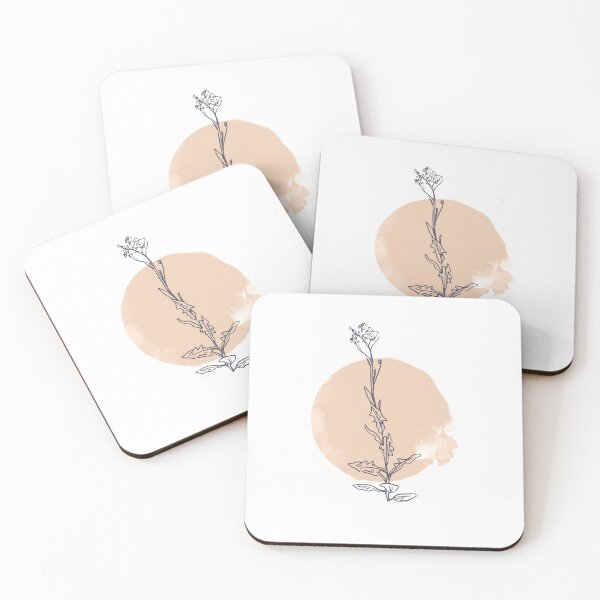 Item preview, MINIMALISTIC FLOWER LINE ART designed and sold by SerenaMinimal.
