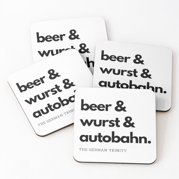 Item preview, Beer and wurst and autobahn - the german trinity designed and sold by the-german-boy.