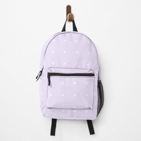 Item preview, Spaced-Out Tiny Hexagons, simple geometric print, white on pale mauve designed and sold by Susan Marie Williams.