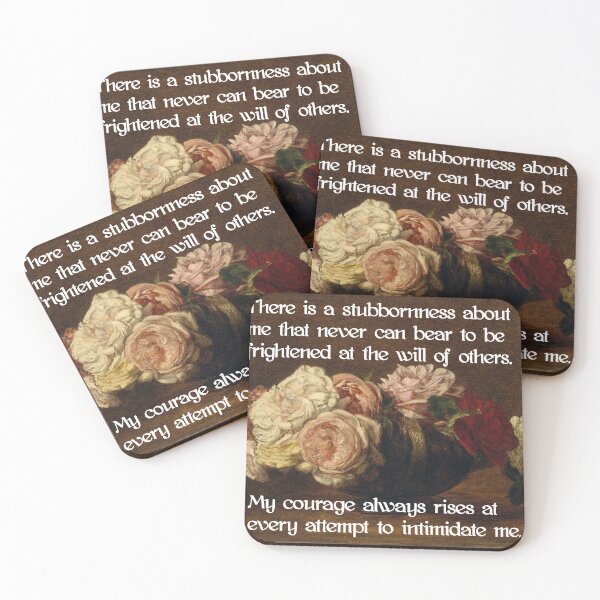 Item preview, Jane Austen Courage Quote designed and sold by VioletMil.