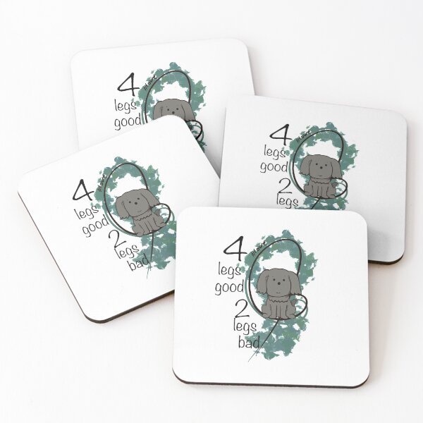 Item preview, Copy of Four Legs Good two legs bad Stickererr designed and sold by emm-j.