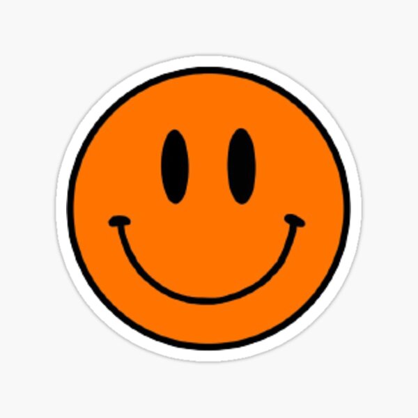 Item preview, Orange smiley face designed and sold by K Ostrem.