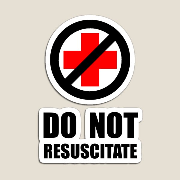 Item preview, Do Not Resuscitate designed and sold by TheBestStore.