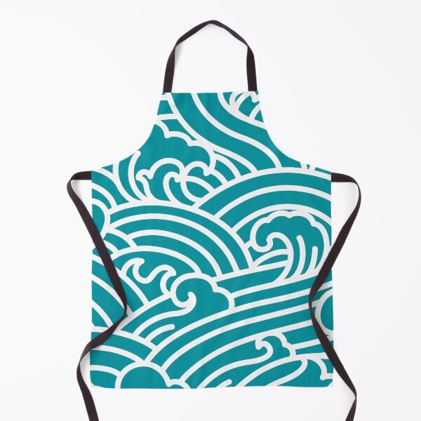 Item preview, Japan's Waves 2 Blue Foam designed and sold by HappyNippon.