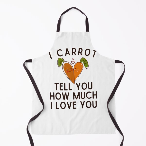 Item preview, I Carrot Tell You How Much I Love You Vegan Pun Funny designed and sold by Emerg-Apparel.