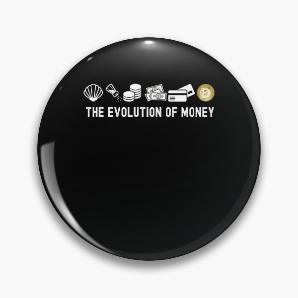 Item preview, Evolution of Money Dogecoin Crypto Cryptocoin Blockchain designed and sold by TrendingTees4u.