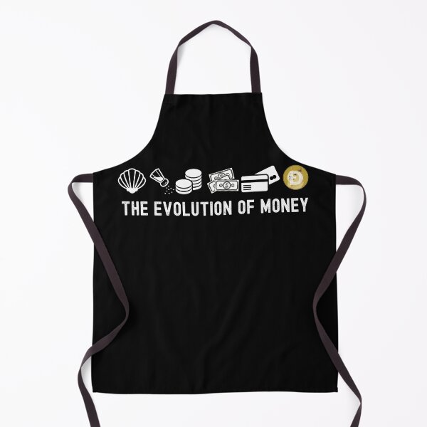 Item preview, Evolution of Money Dogecoin Crypto Cryptocoin Blockchain designed and sold by TrendingTees4u.