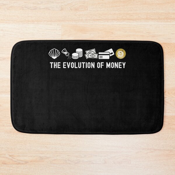 Item preview, Evolution of Money Dogecoin Crypto Cryptocoin Blockchain designed and sold by TrendingTees4u.