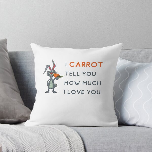 Item preview, I Carrot Tell You How Much I Love You Vegan Pun Funny designed and sold by Emerg-Apparel.