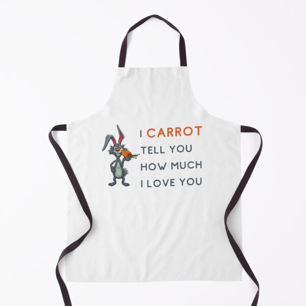 Item preview, I Carrot Tell You How Much I Love You Vegan Pun Funny designed and sold by Emerg-Apparel.