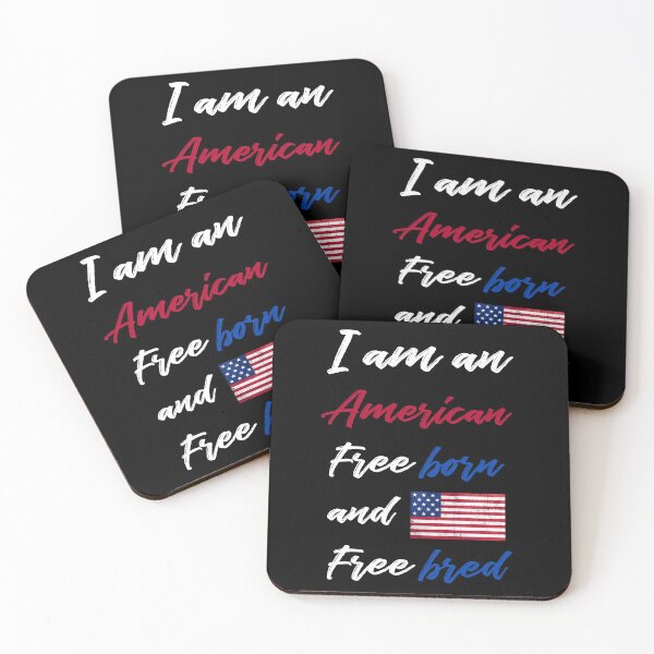 Item preview, I am an American free born and free bred designed and sold by Dxvect.