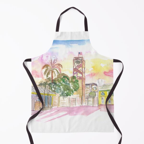 Item preview, Key West Front Street with Shipwreck Museum designed and sold by artshop77.