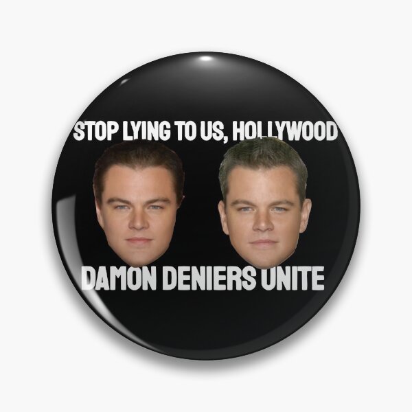 Item preview, MATT DAMON IS NOT REAL designed and sold by Krista-S.