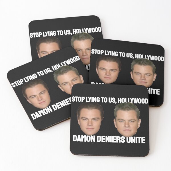 Item preview, MATT DAMON IS NOT REAL designed and sold by Krista-S.