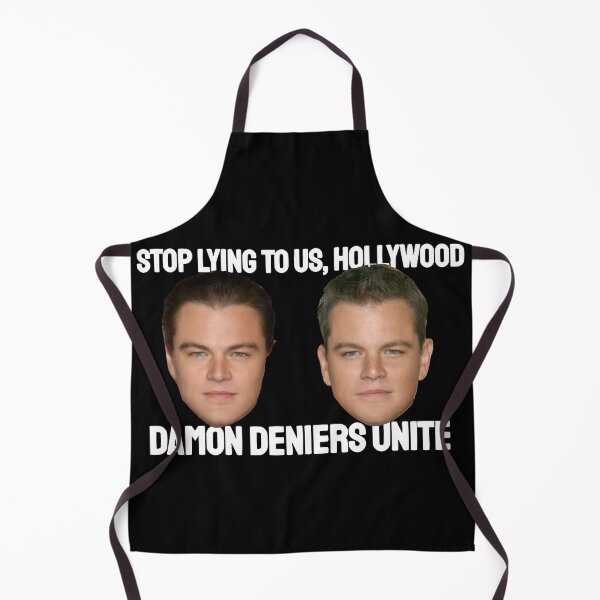 Item preview, MATT DAMON IS NOT REAL designed and sold by Krista-S.