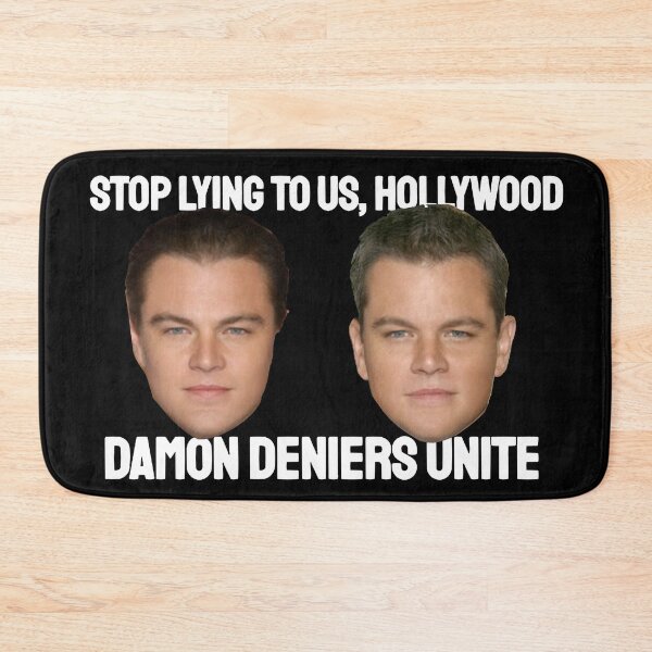 Item preview, MATT DAMON IS NOT REAL designed and sold by Krista-S.