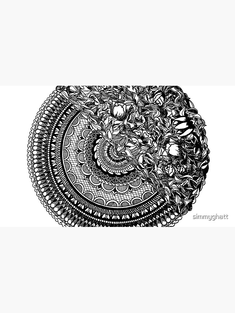 50Floral Mandala by SimmyGhatt by simmyghatt