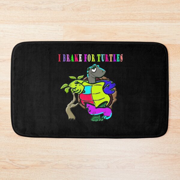 Item preview, I Brake For Turtles - I Love Sea Turtles,  Into The Ocean! designed and sold by Viktor Kabbach.