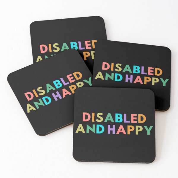 Item preview, Disabled and happy designed and sold by DisabiliTees.