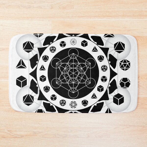 Item preview, Metatron's Cube and The Platonic Solids designed and sold by marcosty.