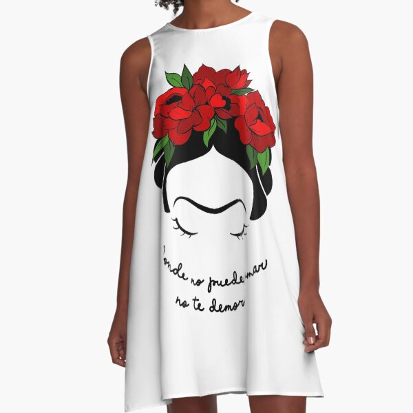 DONDE NO PUEDE AMAR NO TE DEMORES A-Line Dress