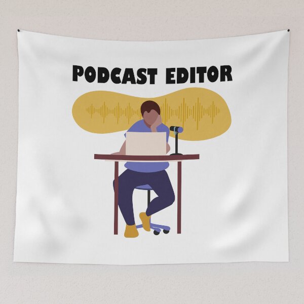 Artikelvorschau, Podcast-Editor entworfen und verkauft von DesignByJK.