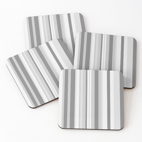 Item preview, Shades of Gray Vertical Stripes designed and sold by fontspree.
