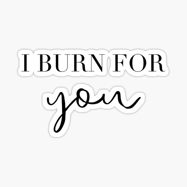 Aperçu de l'œuvre Je brûle pour toi - Citation de Bridgerton créée et vendue par PurpleApplex.