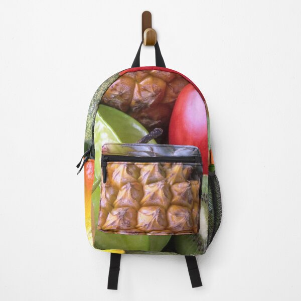 Item preview, Fruit collage, Kiwi, starfruit, peach, grapes, pear, apple, pineapple, orange, dragonfruit designed and sold by Nostrathomas66.
