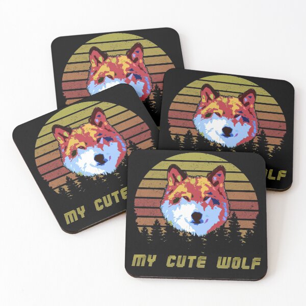 Item preview, My Cute Wolf (vintage) designed and sold by Qudor.