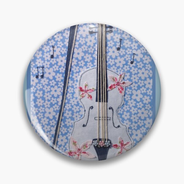 Item preview, Embroidered Violin  designed and sold by Leatextileart.