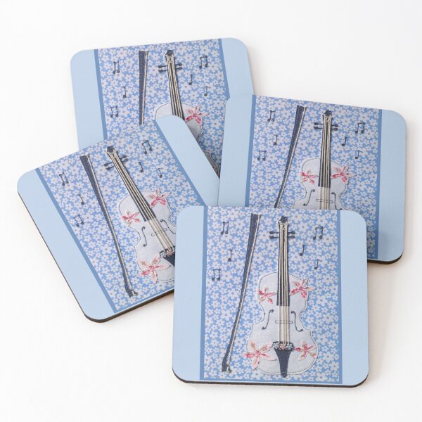 Item preview, Embroidered Violin  designed and sold by Leatextileart.