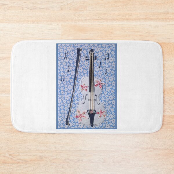Item preview, Embroidered Violin  designed and sold by Leatextileart.