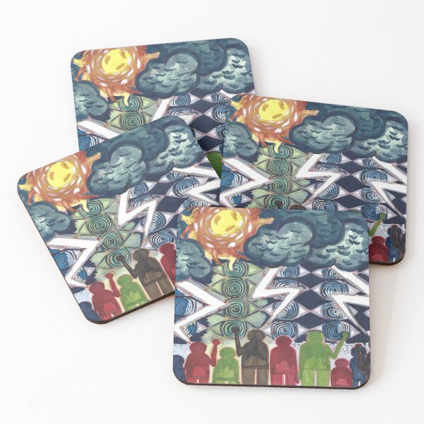 Item preview, Peaceful Protests  designed and sold by mathidraws.