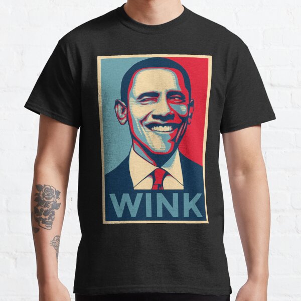 Barack Obama Wink Classic T-Shirt