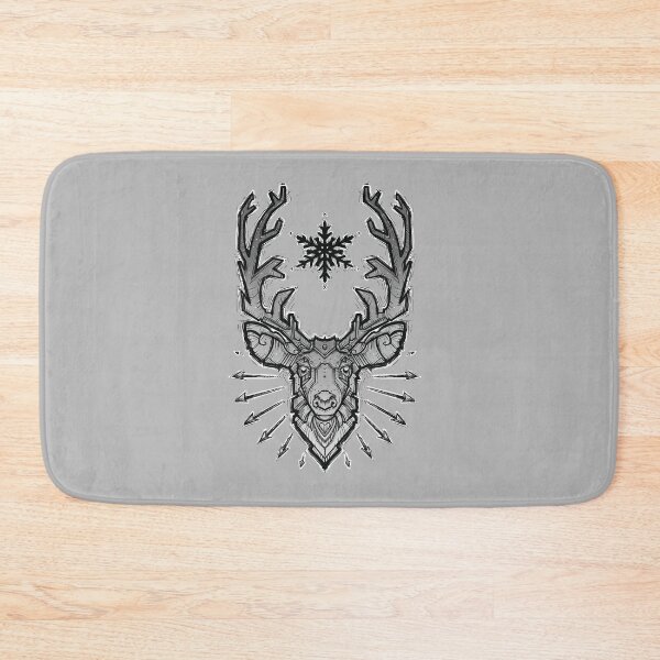 Item preview,  geometric reindeer with snowflake and arrows designed and sold by weilertsen.