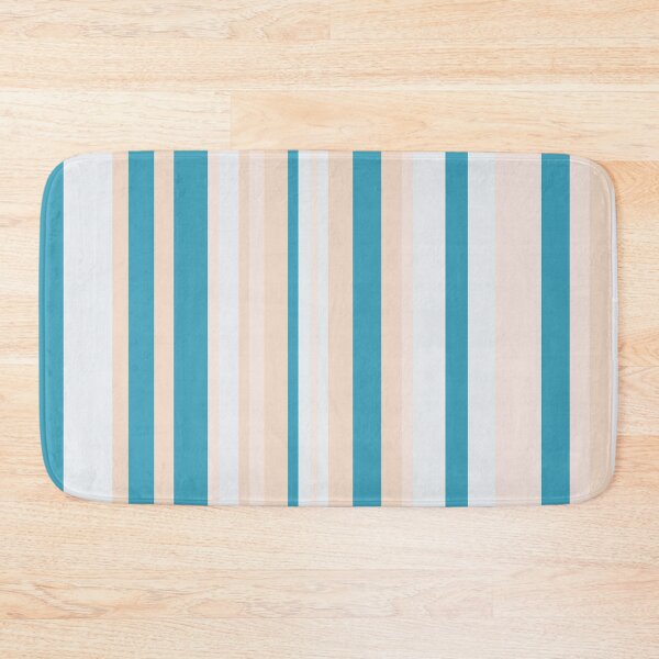 Item preview, Vintage Color Teal Stripes designed and sold by fontspree.
