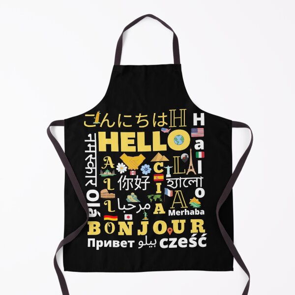 Item preview, Hello word in different languages designed and sold by HappinessWorld.