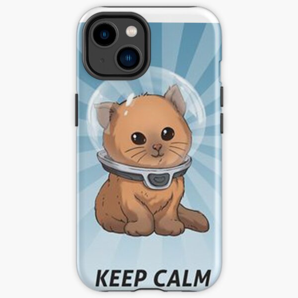 keep calm kitty iPhone Tough Case