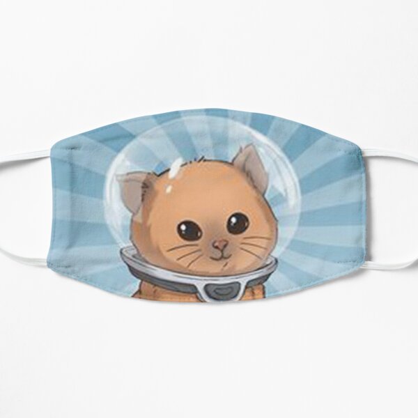 keep calm kitty Flat Mask