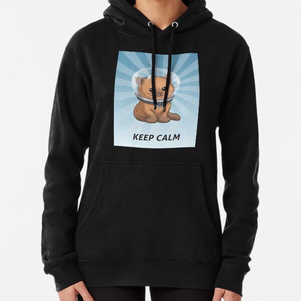 keep calm kitty Pullover Hoodie