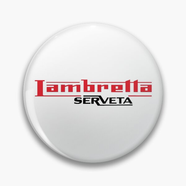 Artikelvorschau, Das legendäre Lambretta Model 'Serveta' Logo entworfen und verkauft von airwear.