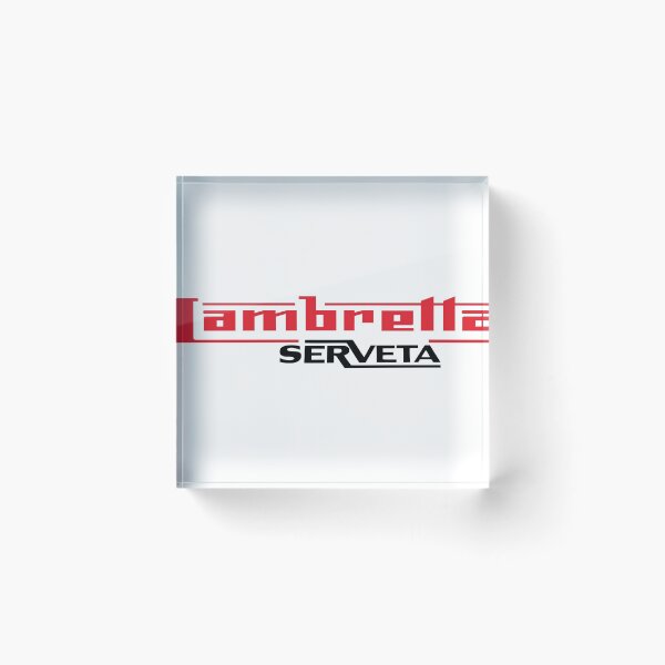 Item preview, The Legendary Lambretta Model 'Serveta' Logo  designed and sold by airwear.