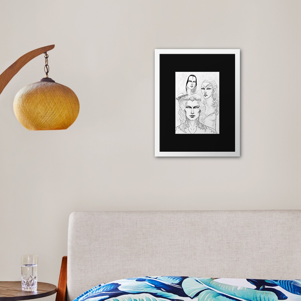 Item preview, Framed Art Print designed and sold by Sirielle.
